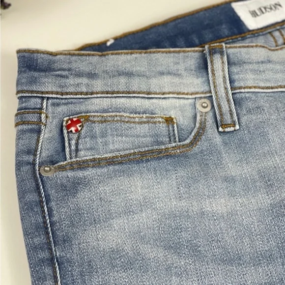 Hudson Super Skinny Cuffed Crop Jean 30 - Picture 3 of 11